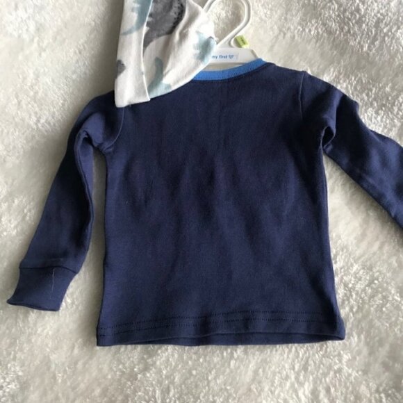 The Children's Place - Boys  Long Sleeved Shirt With Cap - Picture 3 of 4